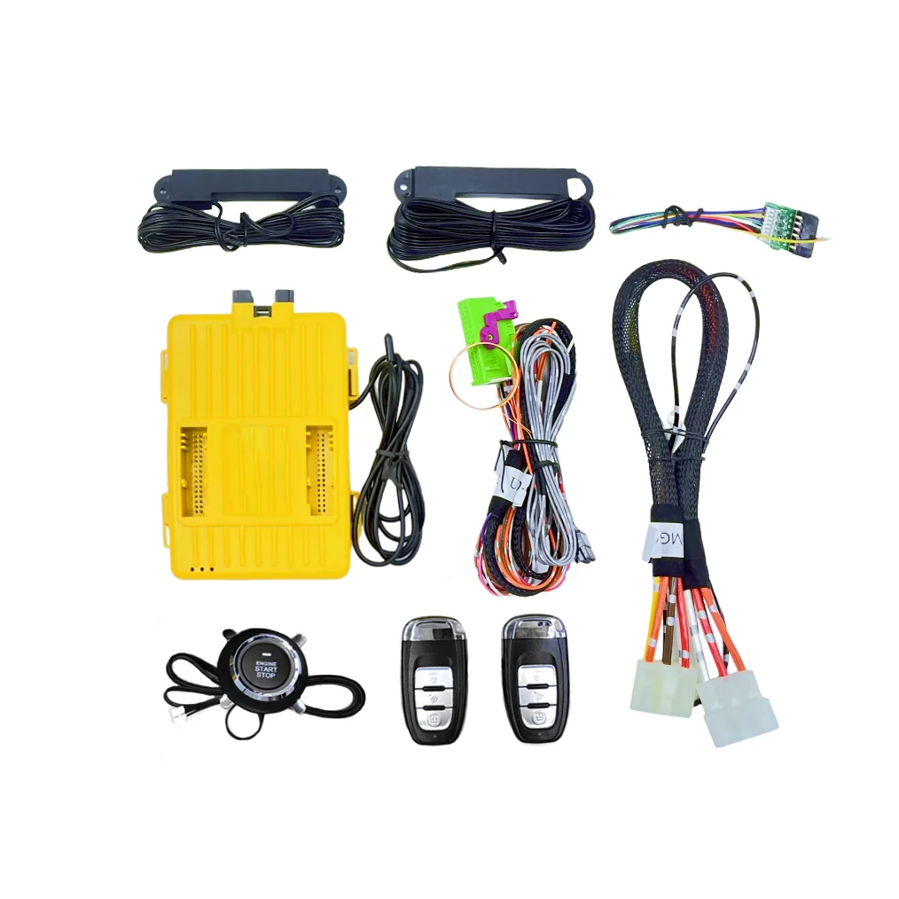

Newly Manufactured Universal One Key Start System Keyless Entry Remote Start System Mobile App Control