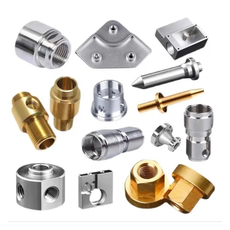 Copper/aluminum/stainless steel mixed material CNC custom precision hardware accessories set