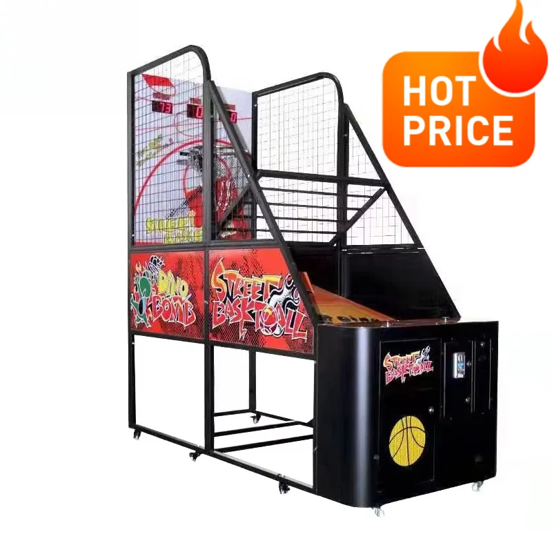 Indoor Arcade Basketball Game Machine Customized Electronic Sports Entertainment Shooter Machine High Quality Design