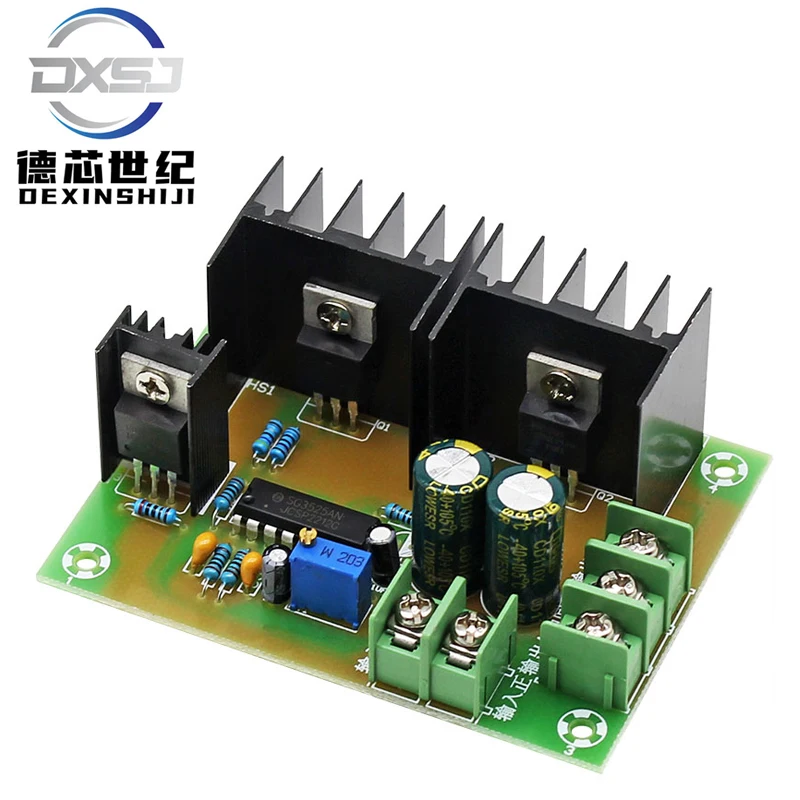 Dc12v / 24V to AC220V power frequency inverter, 50HZ low-frequency inverter drive board, inverter boost module, 300W