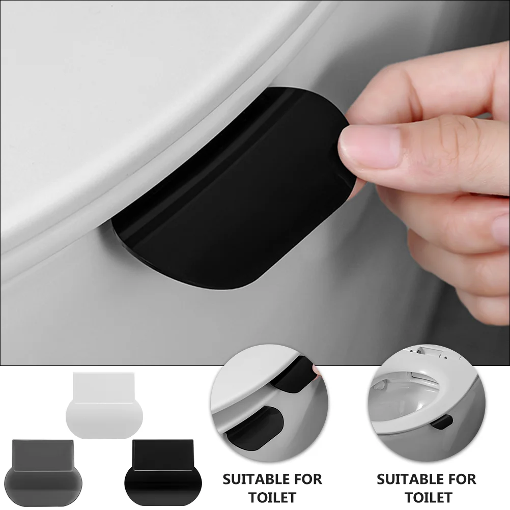 6pcs Household Toilet Seat Lifter Toilet Lid Handle Practical Toilet Lid Lifter Toilet Seat Handle Useful Toilet Lid Lifter