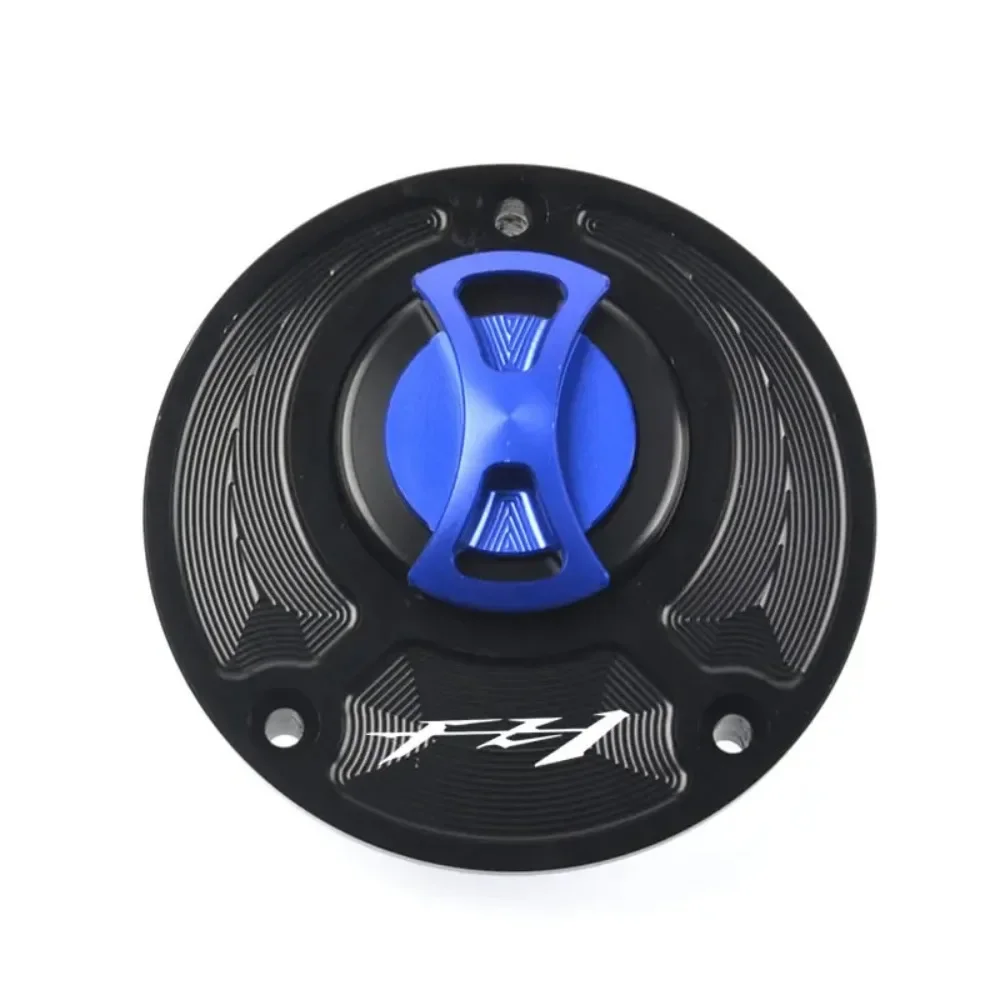 CNC Keyless Fuel Gas Tank Cap Cover Motorcycle Accessories Fits Yamaha FZ1 All Years