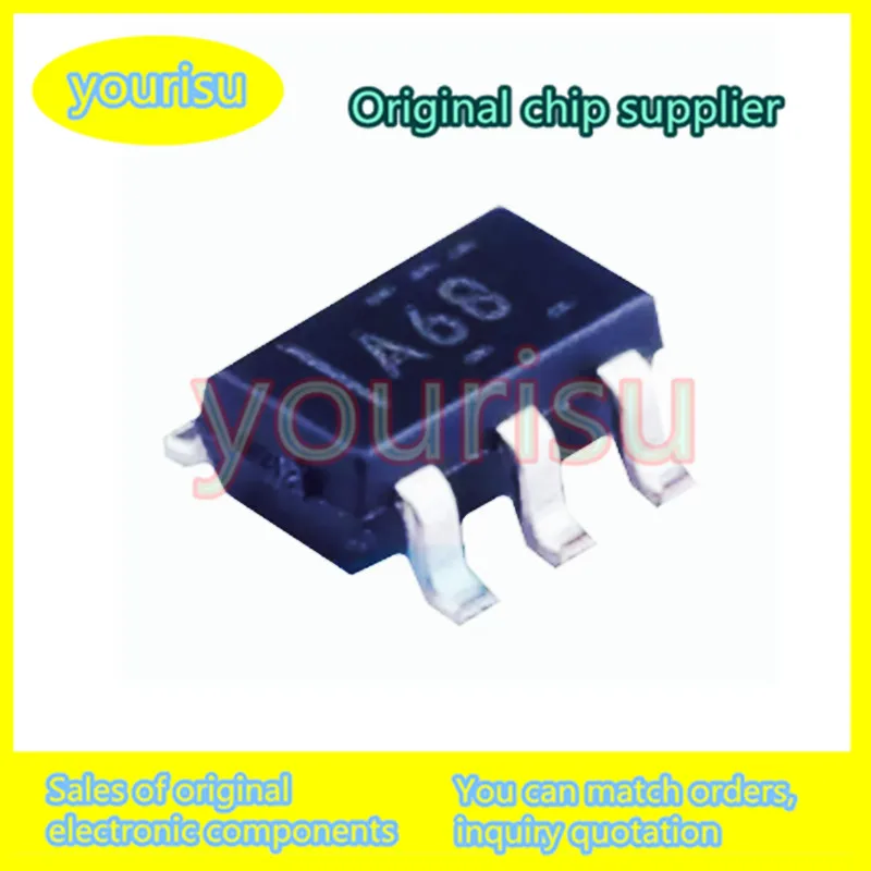 10 Stks/partij Ina168na/3K Ina168na Ina168n Ina168 A68 Ic Huidige Monitor 0.5% SOT23-5