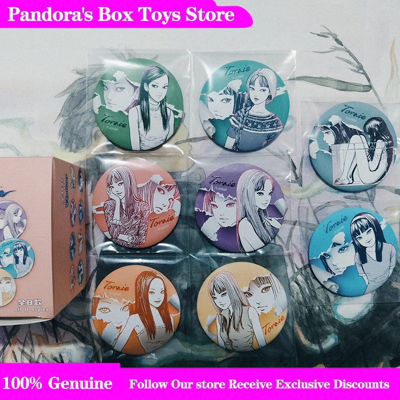 

Authentic Nullset Ito Runji Maniac Flower Language Tomoe Manga Metal Tv Alien Night Badge - Collectible Acg Card Toy Gifts