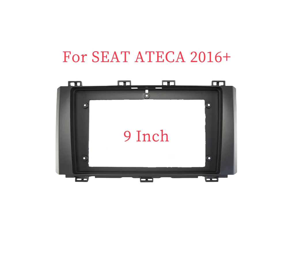 9 Inch Car Fascia Radio Panel for SEAT ATECA 2016+ Dash Kit Install Facia Console Bezel