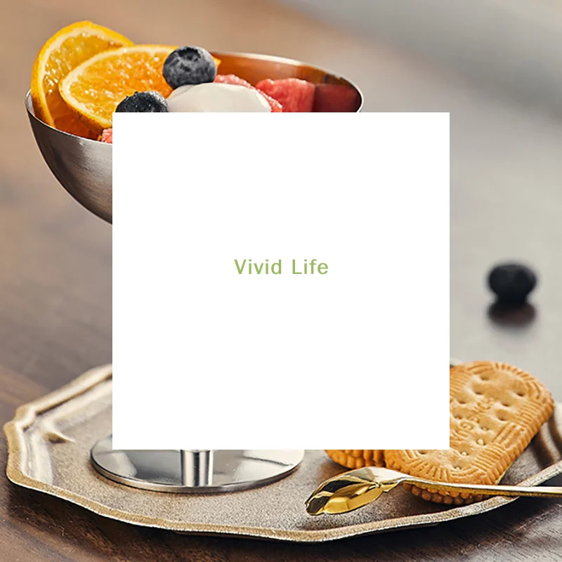 Taza de helado de acero inoxidable de 200ml, ensaladera, postre, sorbete, vajilla, plato de fruta, plato de aperitivos para Bar caseros, fiesta de verano