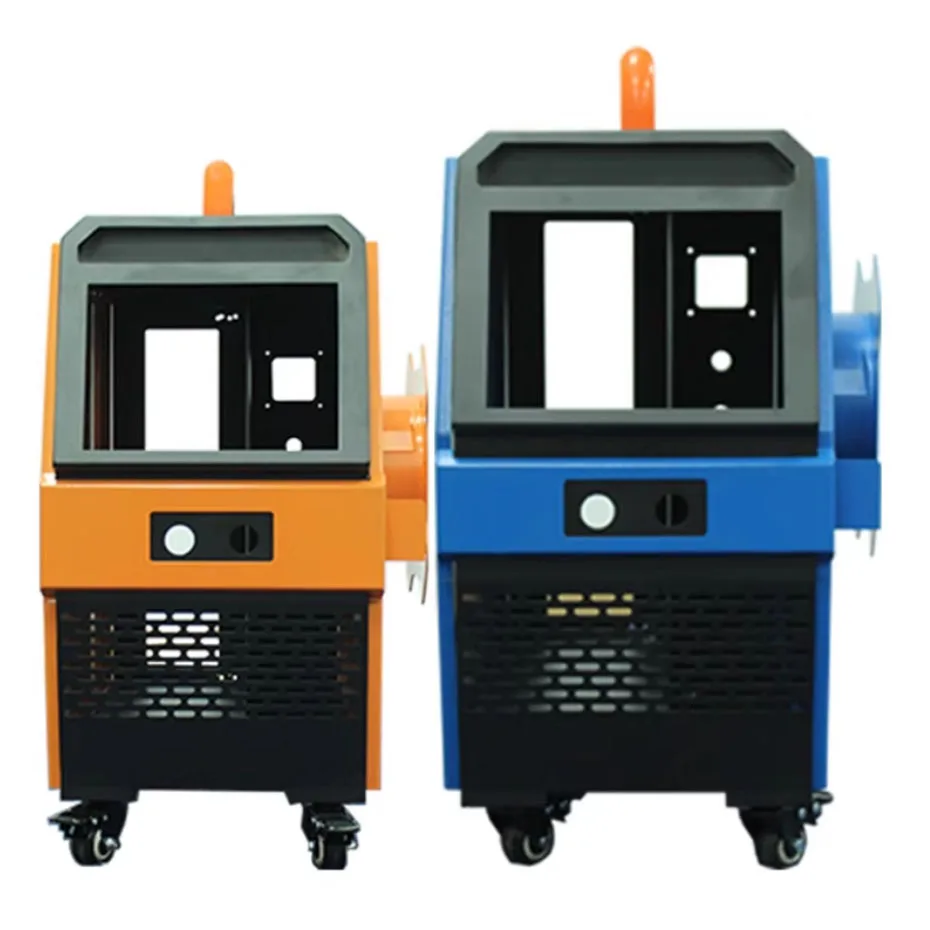 

Малогабаритный портативный лазерный сварочный аппарат с воздушным охлаждением и индивидуальным охлаждающим кожухом 800W/1000W/1200W/1500W