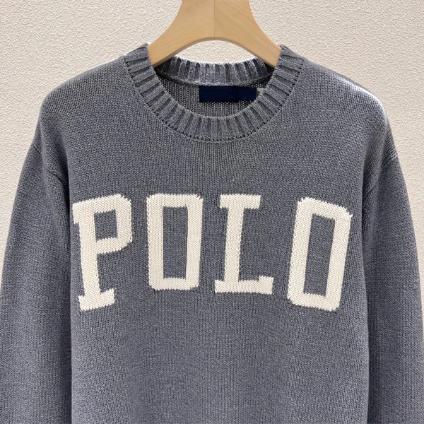 2025 outono inverno feminino algodão redondo ne clássico grande carta bordado longo sve camada base topo casual sle