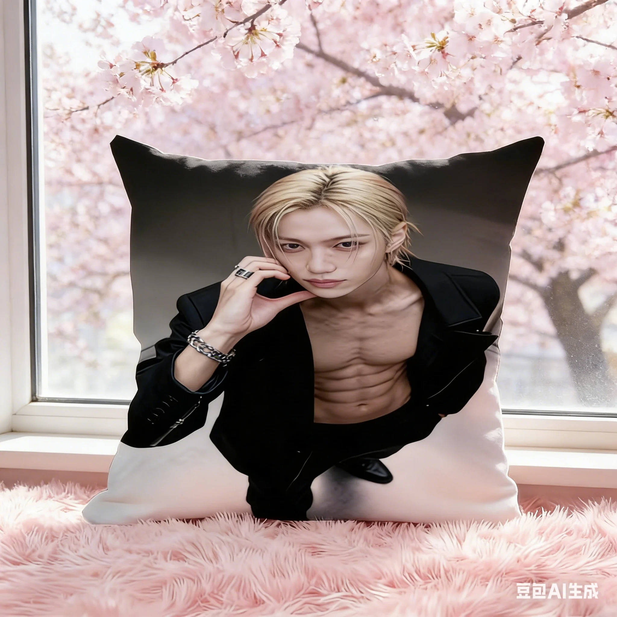 

Double Sided Print Kpop Felix Pillow Cover Soft Cushion Case With Zipper Ideal Gift For Fans For Home Decor