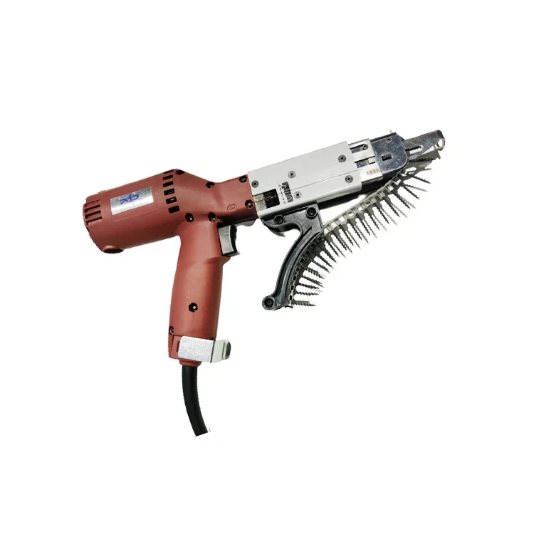 High Quality Plug Electronic Switched Autofeed Screwdriver 220V Power Tools Drywall Screw Nail Gun