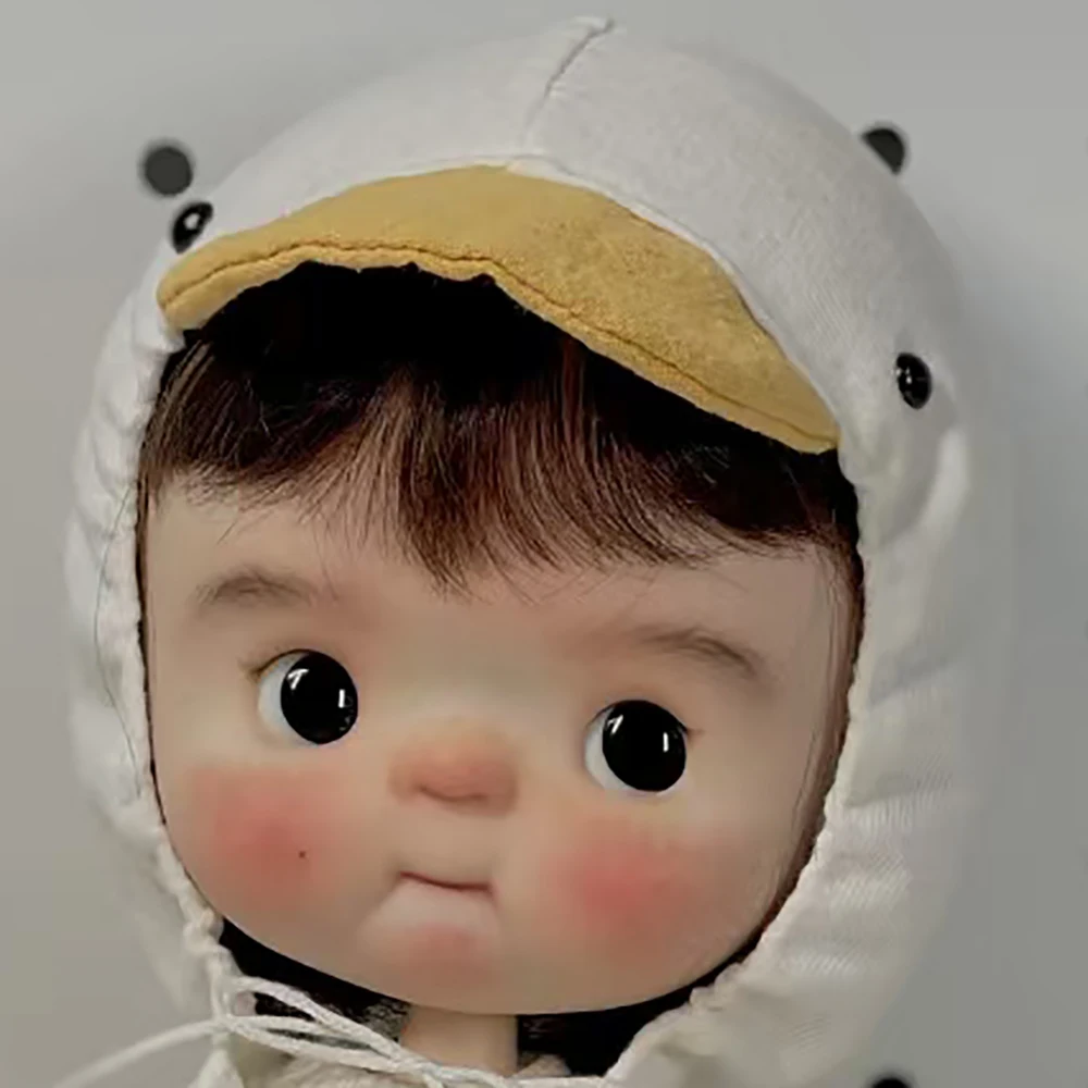 New 1/6 BJD Doll Big Head Resin Material Cute Doll Head Body For 1/6 BJD Doll Women Birthday Gifts
