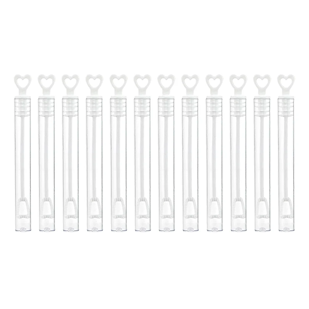 12 szt. różdżek do robienia baniek mydlanych dla dzieci, wielokrotnego użytku, wykonane z wysokiej jakości materiałów, odpowiednie na różne okazje, puste różdżki do baniek, różdżki do wody z baniami.