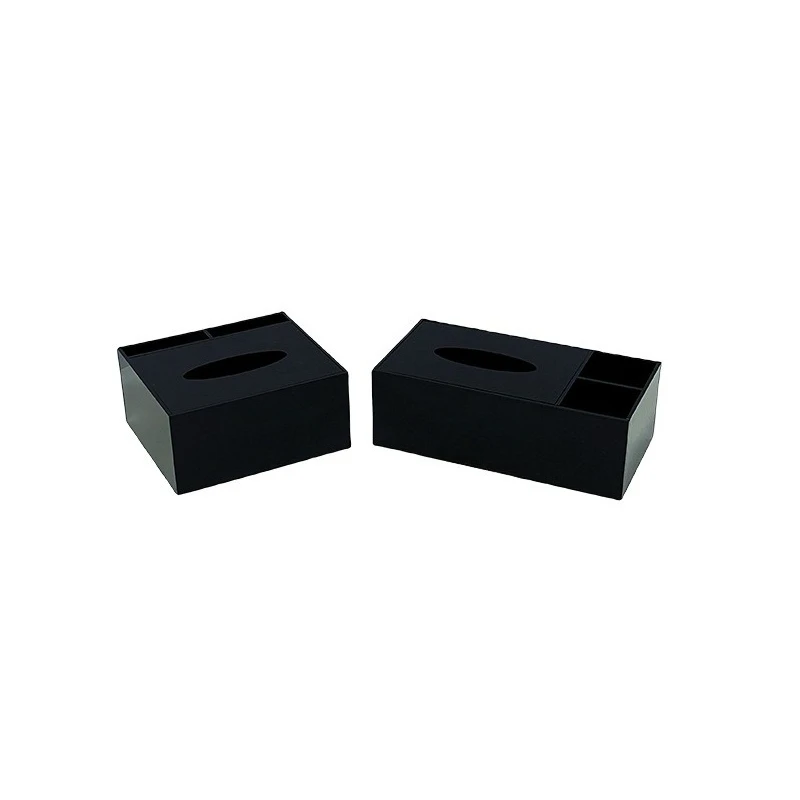 

Acrylic multi-functional storage tissue box, living room bedroom coffee table remote control, desktop tissue storage box, simple