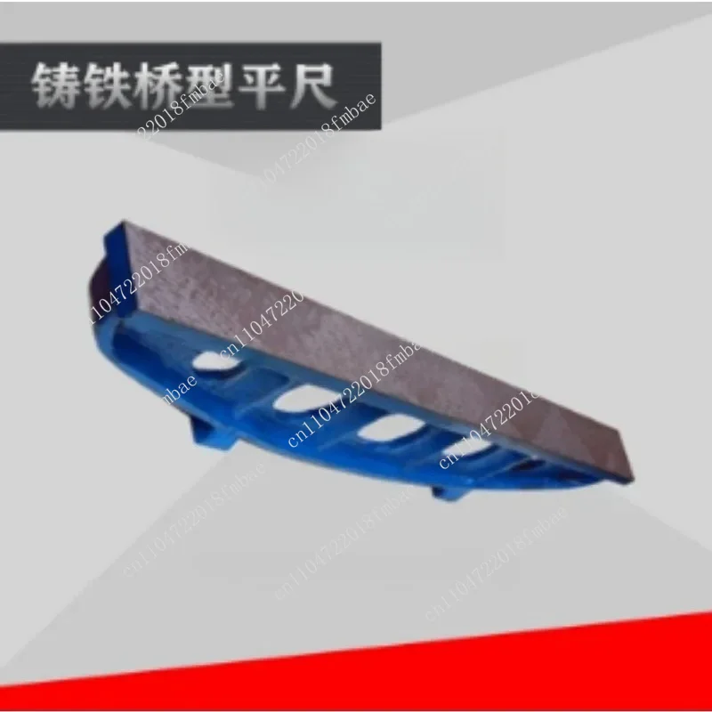 High Precision Bridge Type Inspection Flat Ruler  Cast Iron Machine Tool Measuring Bridge Ruler Type Cast Iron Straight Ruler