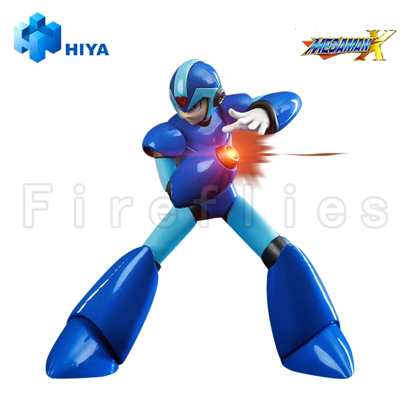 [예약 주문] 14.5CM HIYA 1/12 스케일 5.7인치 액션 피규어 정교한 기본 시리즈 메가맨 X 시리즈 X 애니메이션 장난감