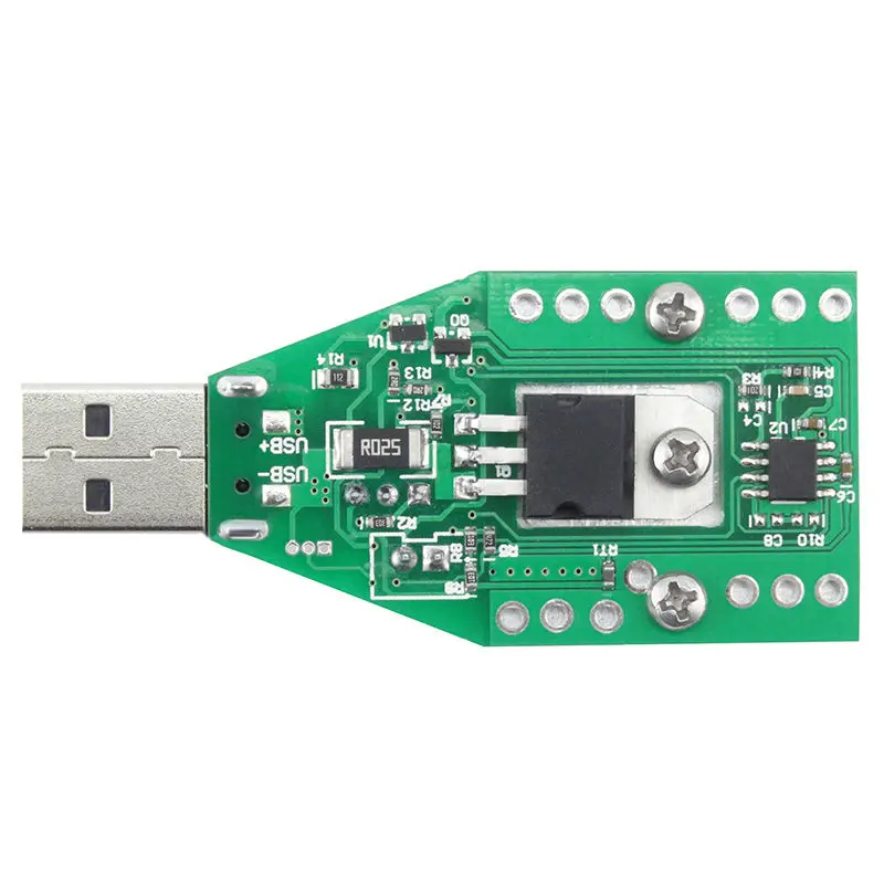 15W DC 3,7-13V Elektronischer Testwiderstand USB-Entladekapazität Batterietester mit Lüfter, einstellbarem Strommodul und Werkzeugen – Detail 8