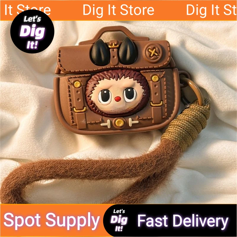 

3D Cute Little Devil Suitable for Vivo Tws4 Earphone Case Tws2/1/3/Pro Wireless Earphone Case Iqoo Tws1 Soft Cover