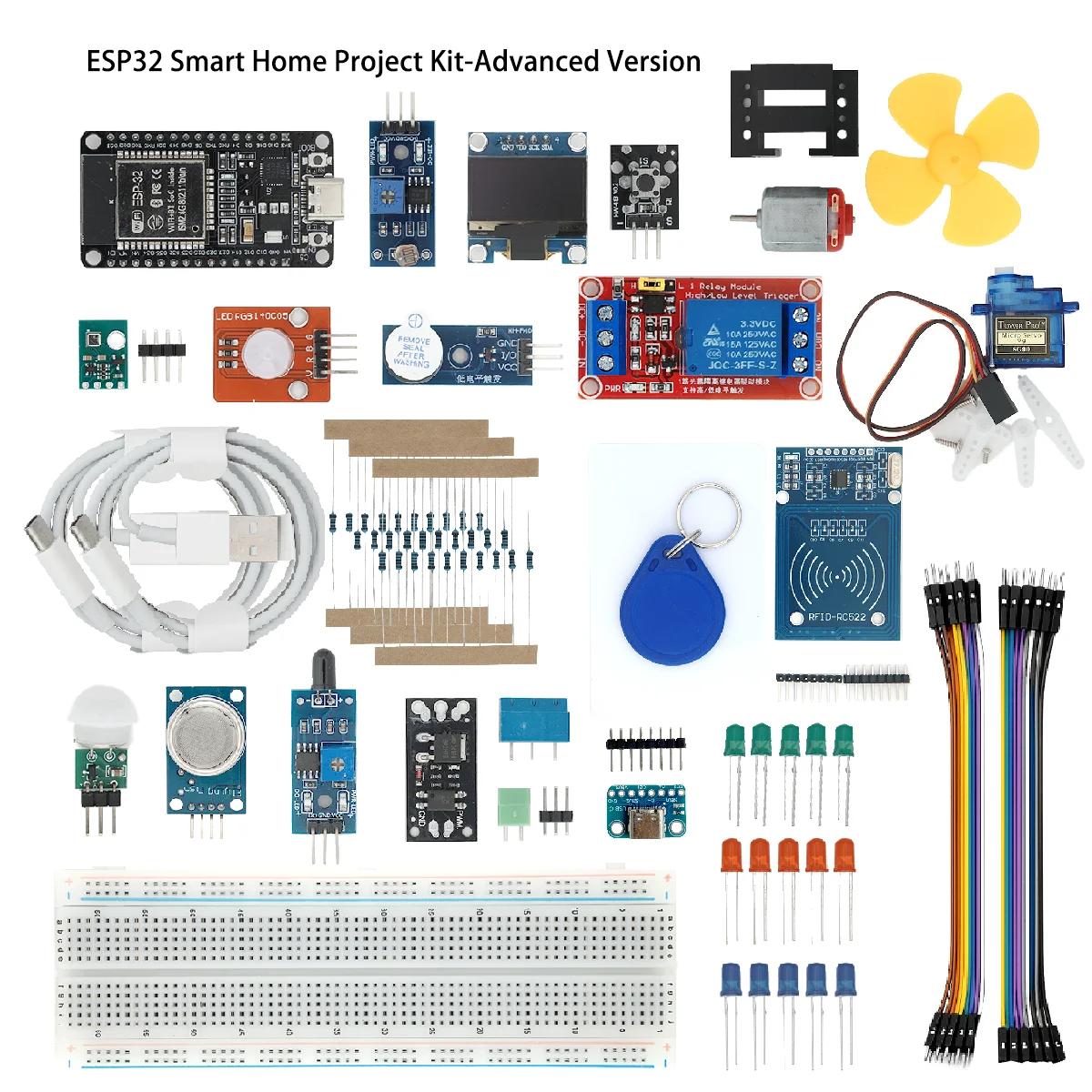 ESP32 Smart Home IoT Starter K - огляд і ціна Esp32 Smart Home Kit