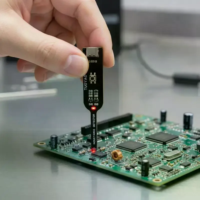 1/2pcs Inductor Detector Tool Motherboard Coil Tester For Phone Motherboard Repair Electromagnetic Induction Quick Fault Check
