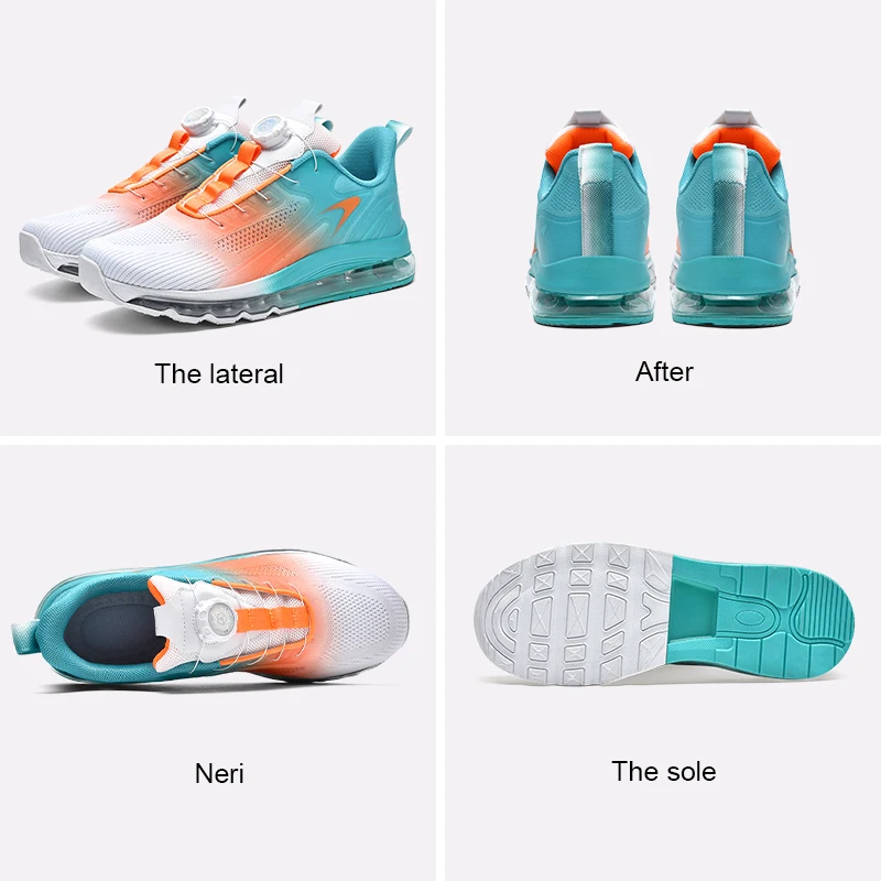 أحذية رياضية ماصة للصدمات للرجال ، أحذية مشي مضادة للانزلاق ، أحذية ركض خفيفة الوزن وجيدة التهوية ، رياضة ولياقة بدنية #6