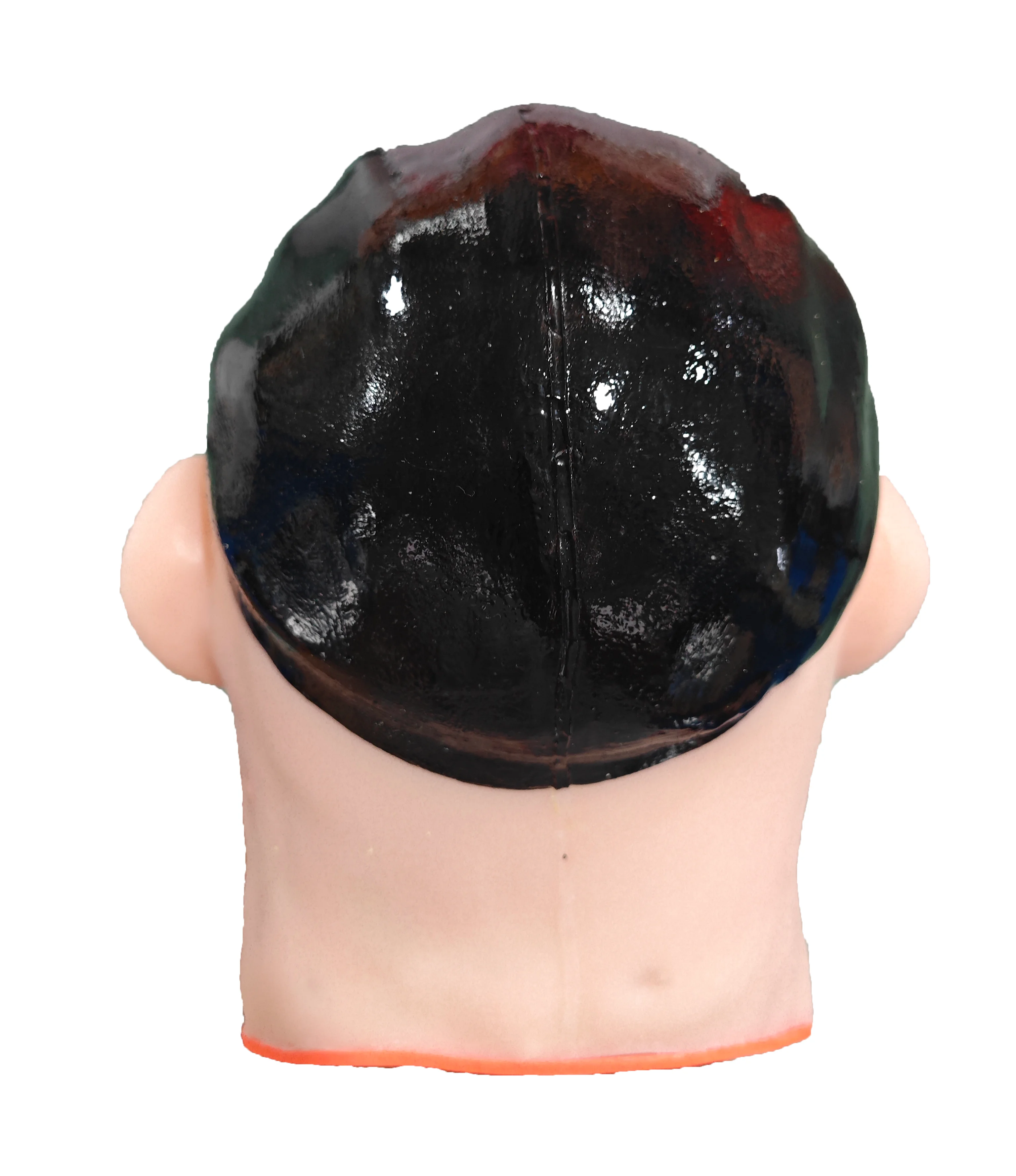 Stress Relief Speelgoed - Puistje Knijpen Clip voor Mee-eters, Siliconen Stressbal met Realistisch Hoofdmodel, Verslavend Knijpspeeltje