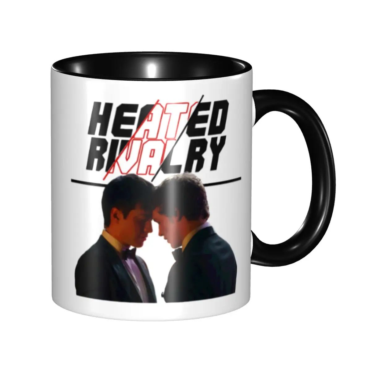 Shane Hollander Ilya Rozanov Heart Hands Heated Rivalry Coffee Mug Cute Cup For Office