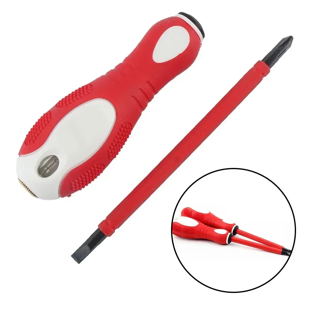 PH1/SL4 PH1/SL5 PH2/SL6 Dual-Purpose Screwdriver Electrical Tester Pen Dual Head Power Detector Electrical Screwdriver Indicator