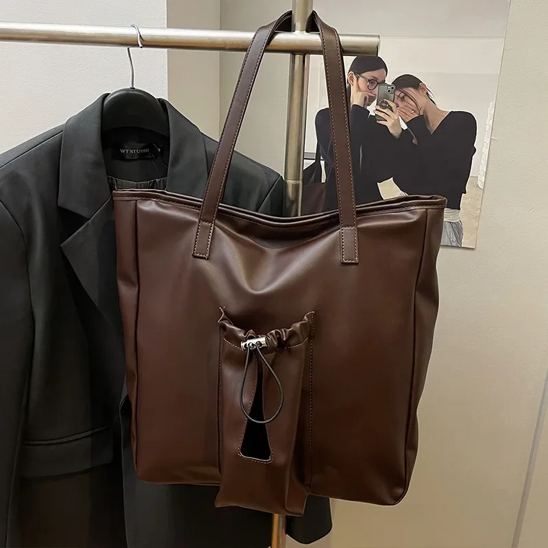 

Luxury Brand 2025 Japanese - Korean Inspired High - End Tote Bag for Women - Spacious, Soft - Textured, Ideal for Commuting