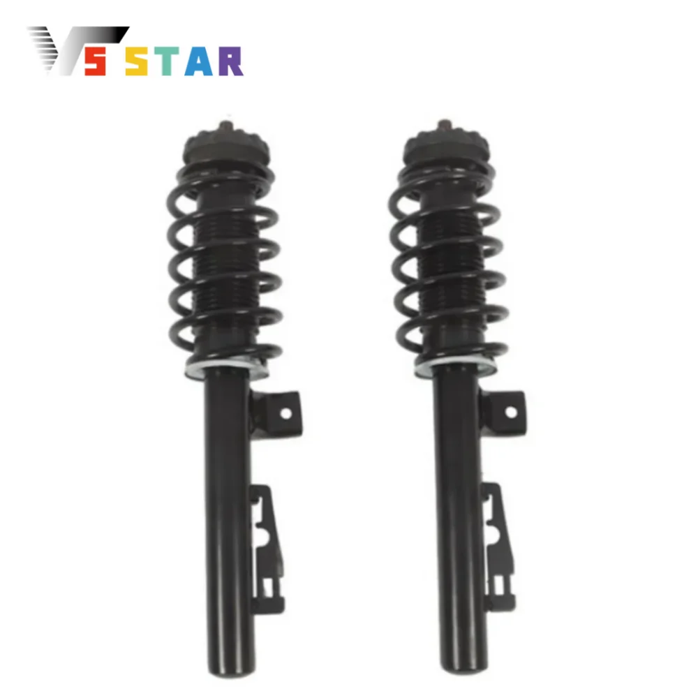 

A4513201031 1 Pair Front Left & Right Shock Strut Assys Black For 2008-2015 Smart Fortwo Passion Cabrio Convertible 2-Door