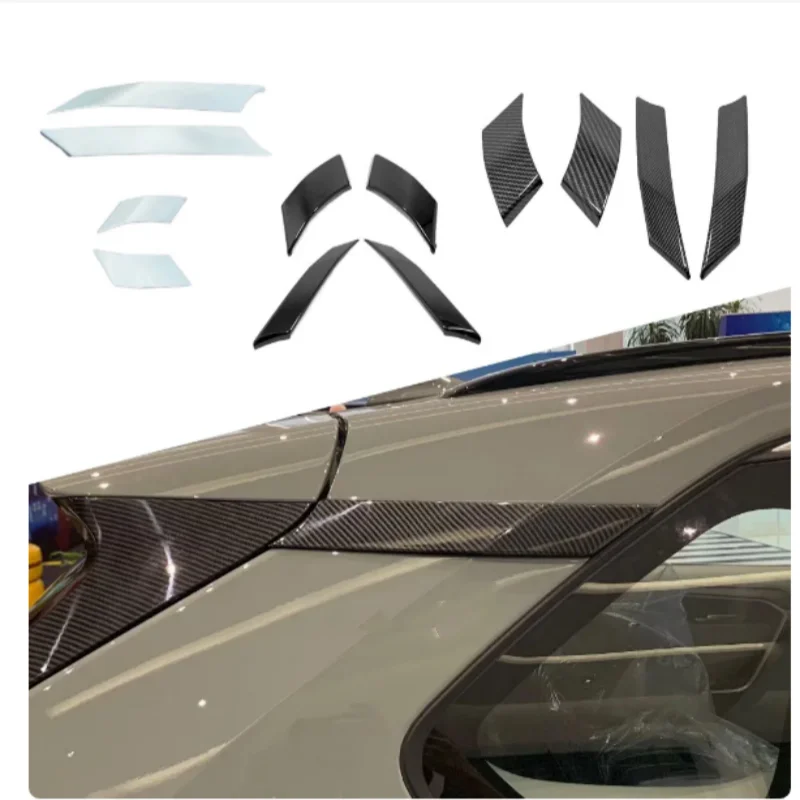 

Car Stickers Exterior Window A Pillar Triangle Frame For Toyota Rav4 2019 -2023 Column Covers Decoration ABS Chrome