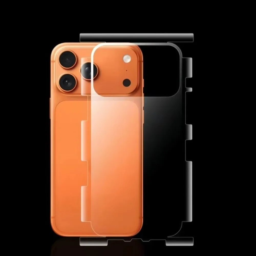 For Durable HD Clear Back Screen Protector Soft TPU Anti-scratch Screen Protector Film Anti-Shatter for iPhone 17Pro/17 Pro Max