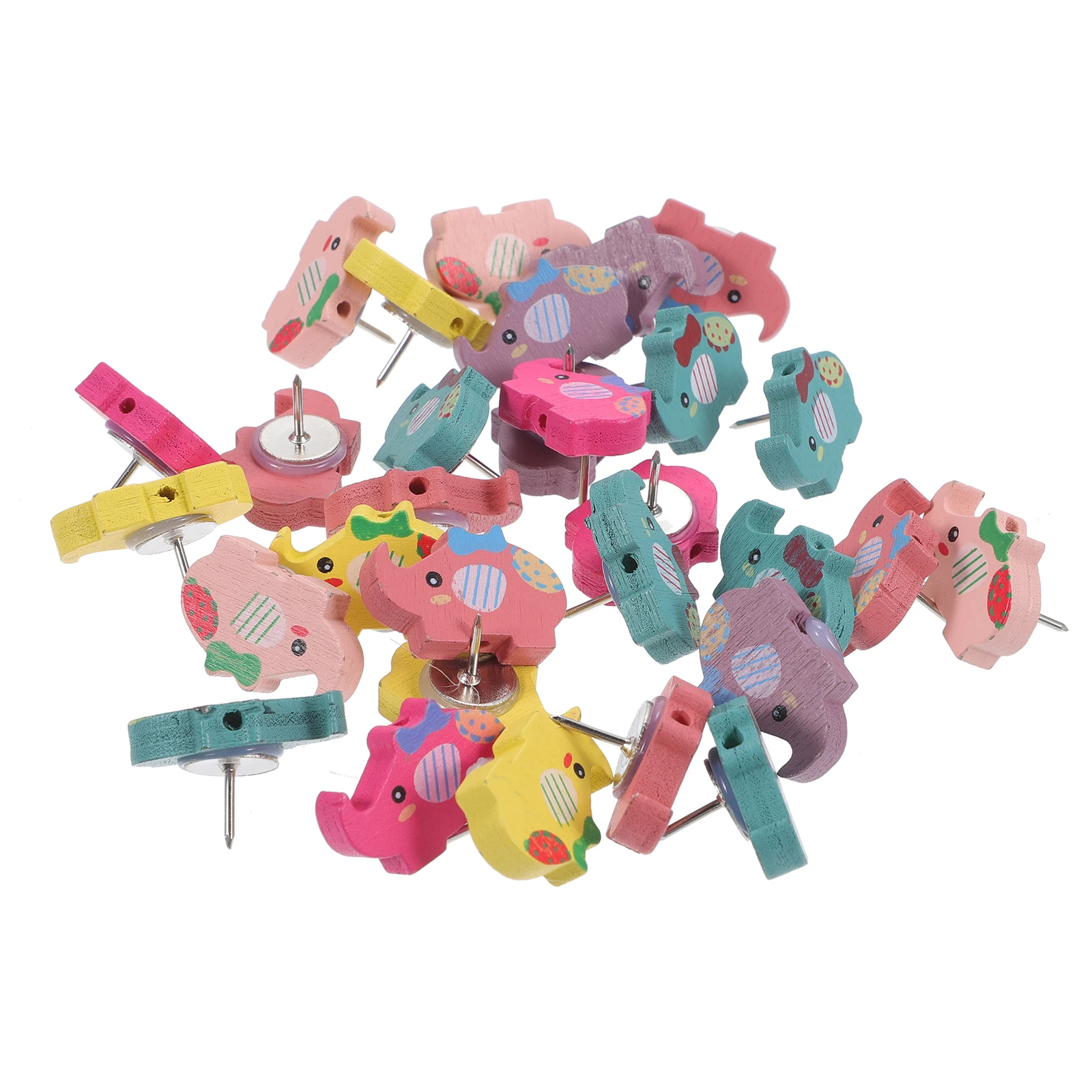 

30 Pcs Colorful Pushpin Decorative Cute Thumb Cork Board Pins for Decorate