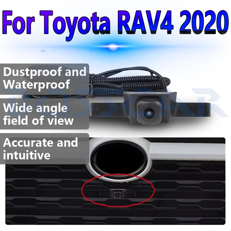 

For Toyota RAV4 2020 OEM Car Front View Camera HD Night Vision Fisheye Wide Angle 150° Camera Parking Surveillance System