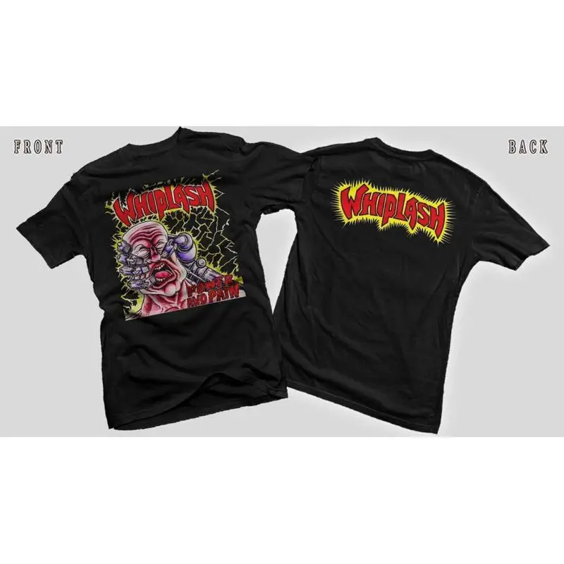 WHIPLASH Band Power And Pain camiseta tamaño completo S 5XL ET401