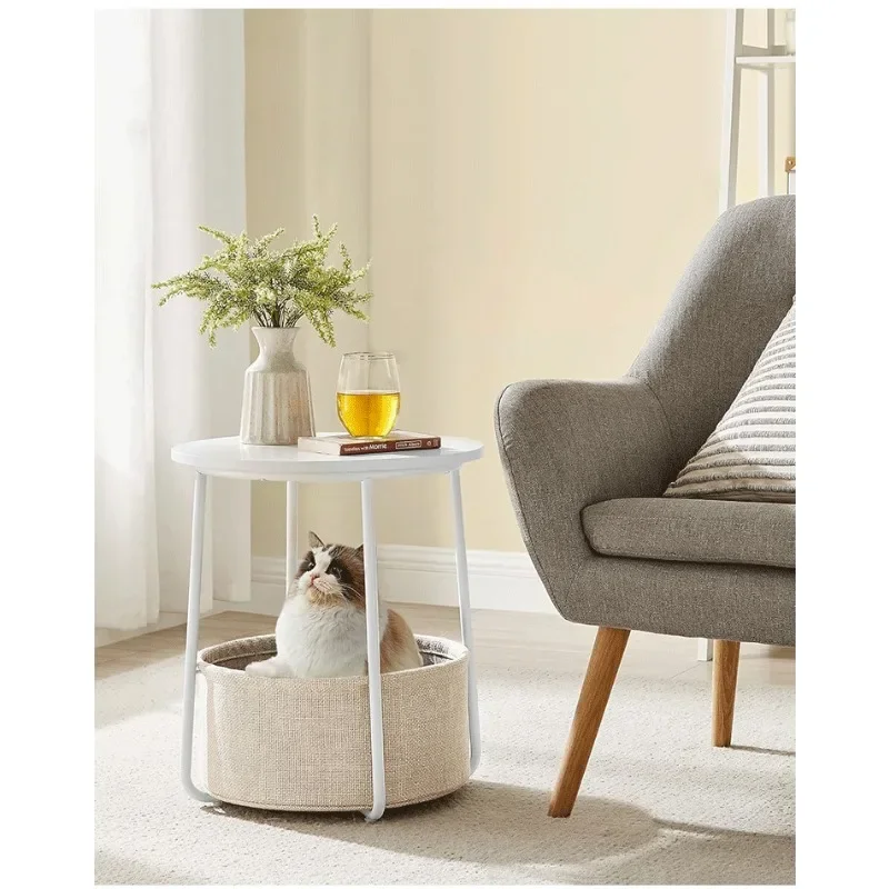 

Couch edge MDF Modern living room with fabric basket Bedroom Bedside table Coffee table Side table