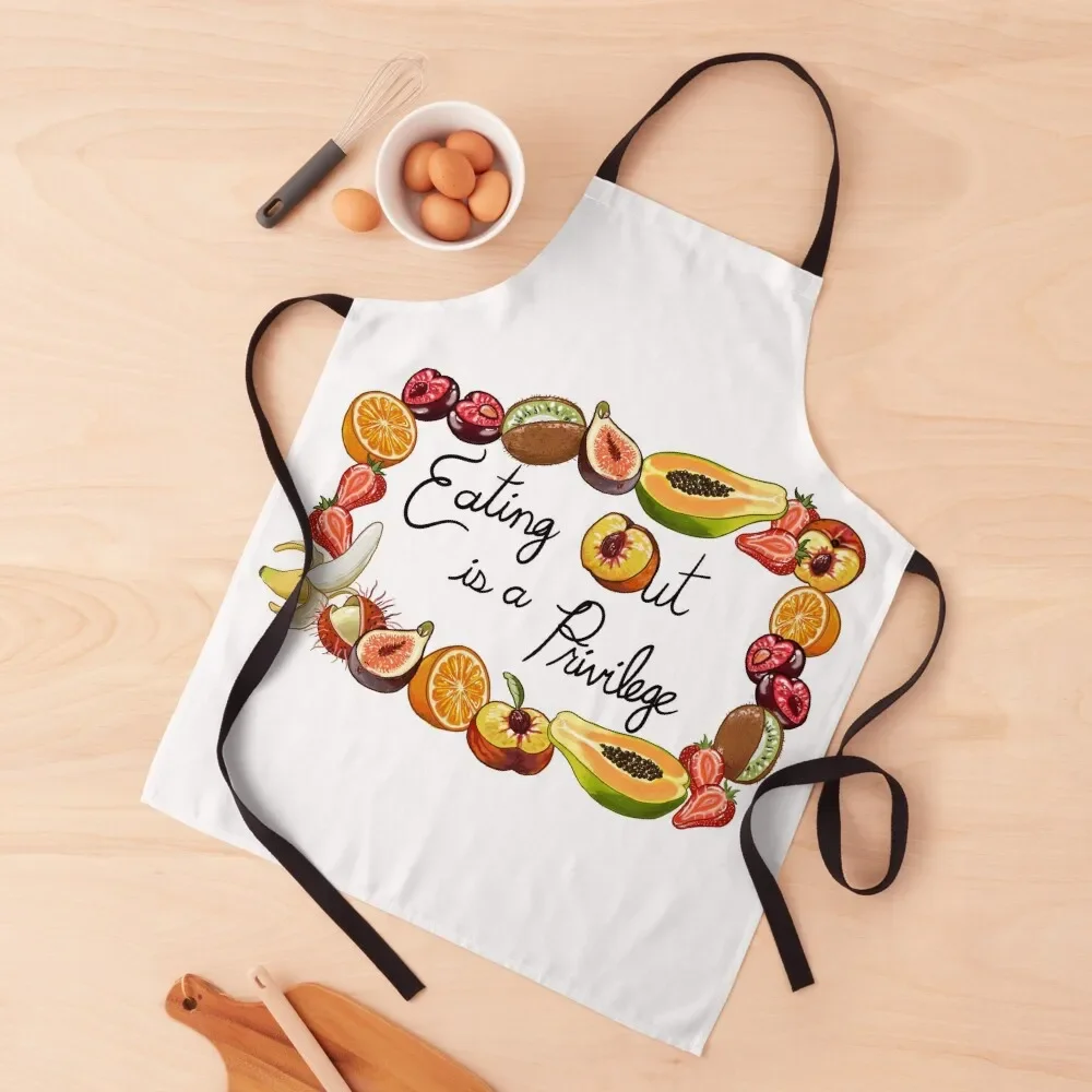 Eating Out Apron Manicurists Kitchen For Women Children'S Apron