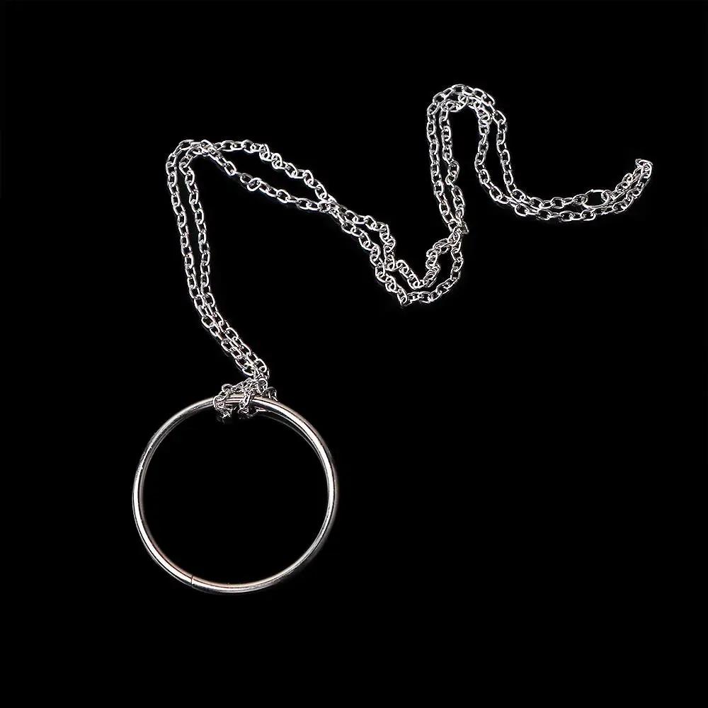 Magican Gifts Kids Toy Close-Up For Children Magic Props Metal Knot Ring Magic Ring Magic Ring Chain Magic Tricks