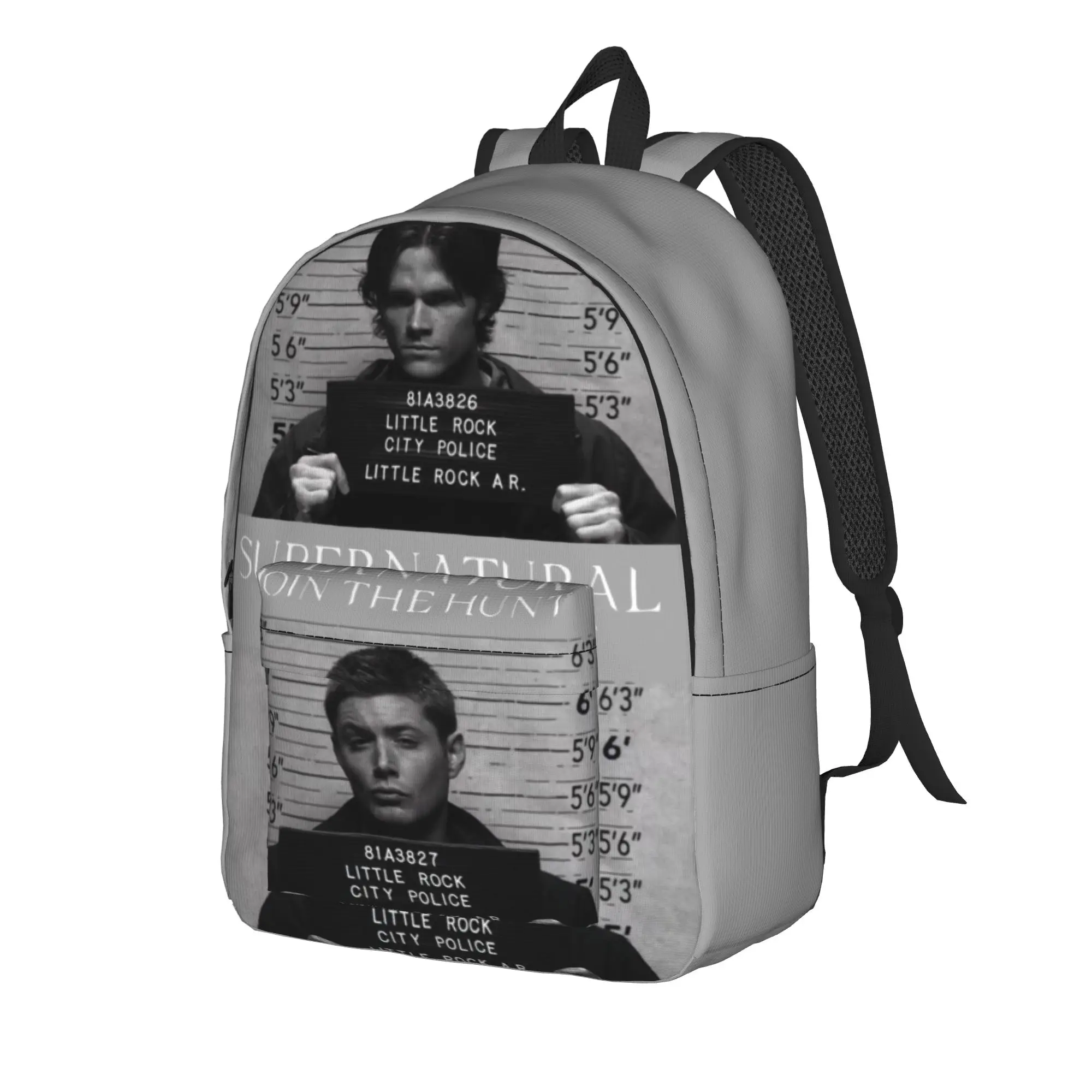 Dean Winchester Backpack jensen ackles Cycling Backpacks Female Streetwear School Bags Design Soft Rucksack