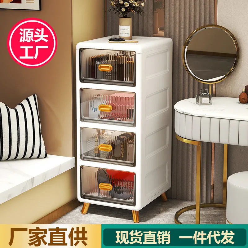 Crevice Storage cabinet multi- layer drawer drawer desktop storage organizer clear storage cabinet organizer