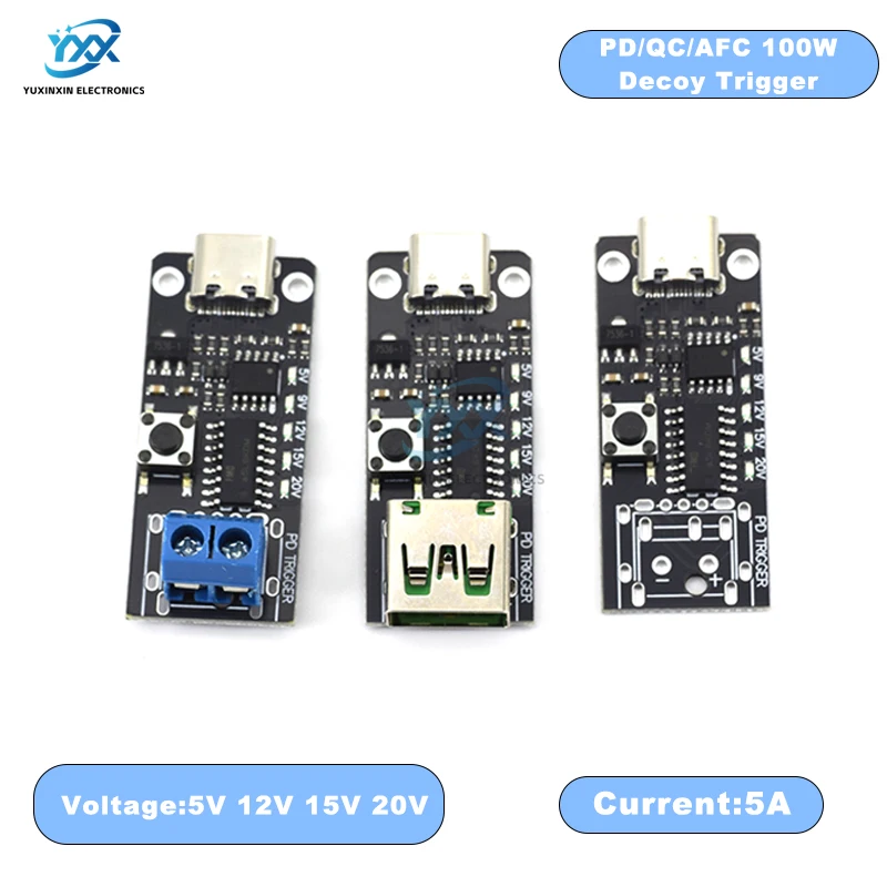 1/3/5PCS 100W 5A US…