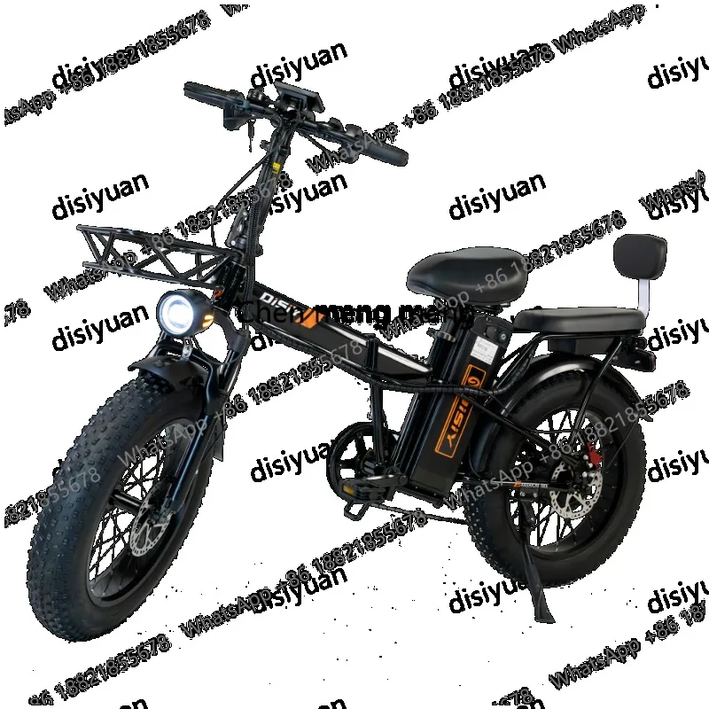 

hot selling Factory Sells 20x4.0-inch 48V 500W/750W Fat Tire Adult Folding Electric Bicycle
