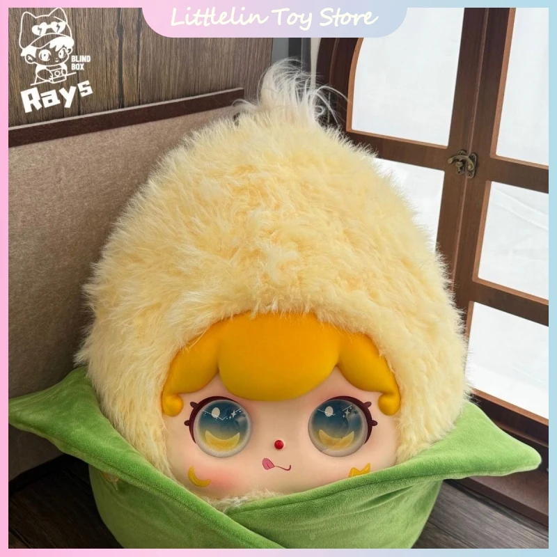 Rays Genuine Sweet Corn Series 600% Large Plush Doll Cute Soft Stuffed Throw Pillow Ornament Collect Toy Periheral Birthday Gift