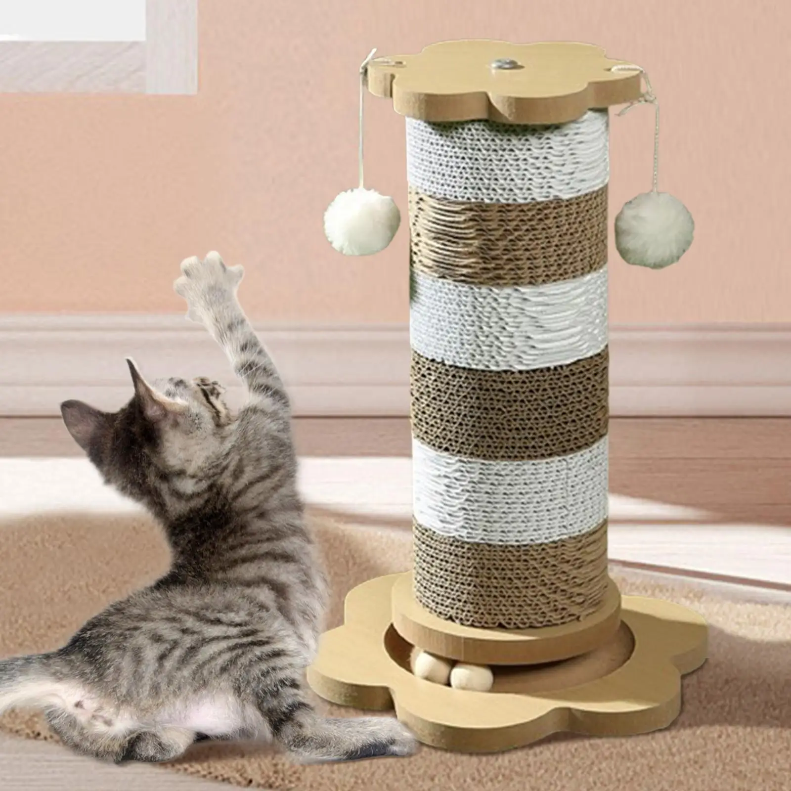 Gato scratch post gato sisal scratcher árvore, perca, escalada, gatos brinquedo interativo, para gatos internos gatinho scratch para gatos gatinhos