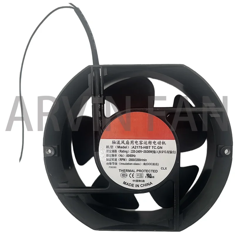 Originele Ventilator A2175-HBL T. Gn A2175-HBT T. Gn 17Cm 170*150*51Mm 1751 Ac 230V Kasten Axiale Serverventilatoren