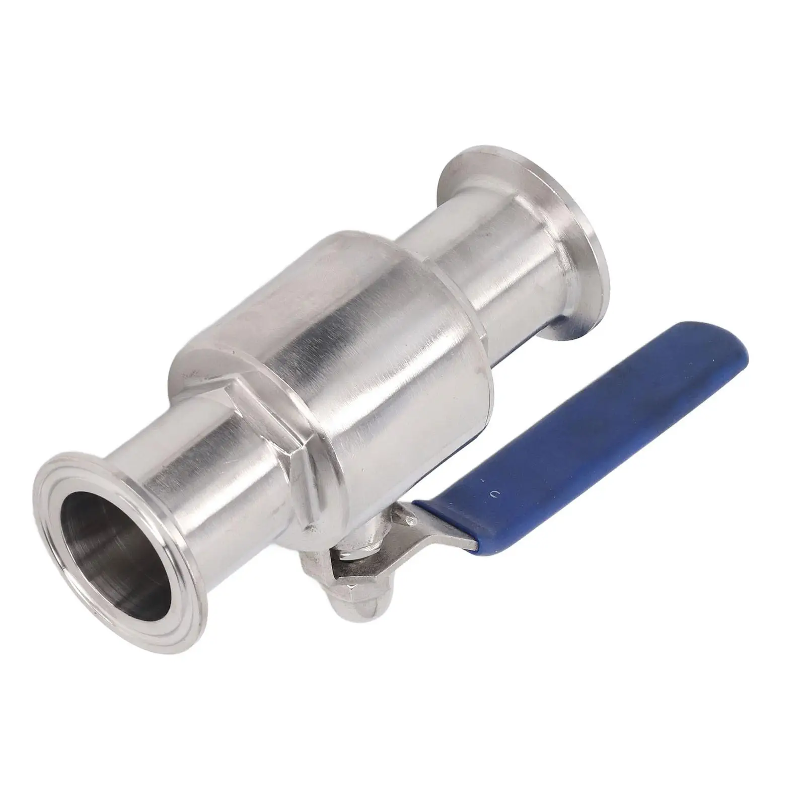 304 Stainless Steel Clamp Ball Valve with Handle - Quick Connect Plumbing for control Valve