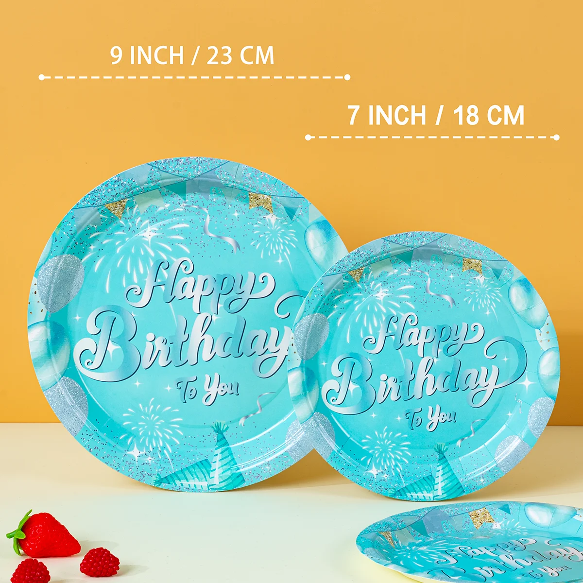 10/25/50pcs Happy Birthday Blu - Party Supplies 评论和价格