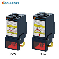 SCULPFUN S30 Ultra 33W/22W Laser Engraver Module Head Kit Air Assist Pump XY Limit Switch for S9/S30/S30Pro/S30Pro Max Upgrade