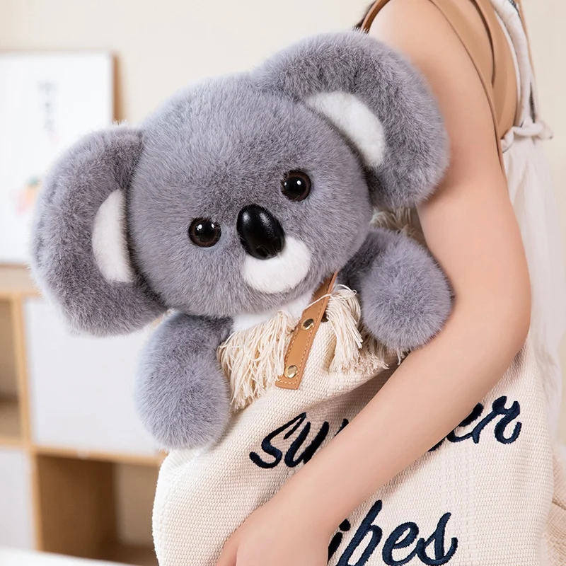 Soft Sitting Gray Koala Plush Toys Simulation Cute Australia Koala Stuffed Animal Soft Toys For Children Christmas Gifts