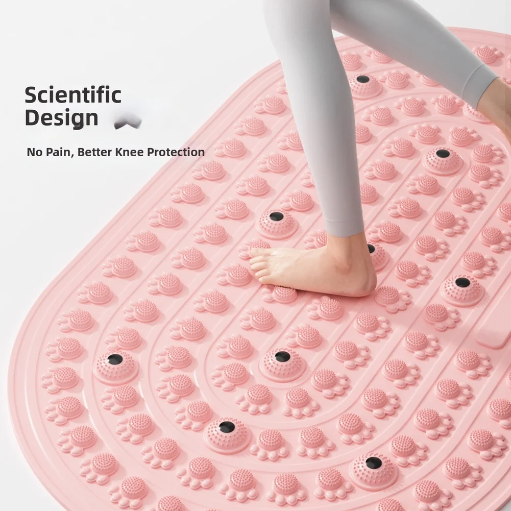 

1pc Acupressure Mat For Adult Meridian Connectivity Ultra-slow Jogging Running Massage Acupressure Silicone Mat Accessories