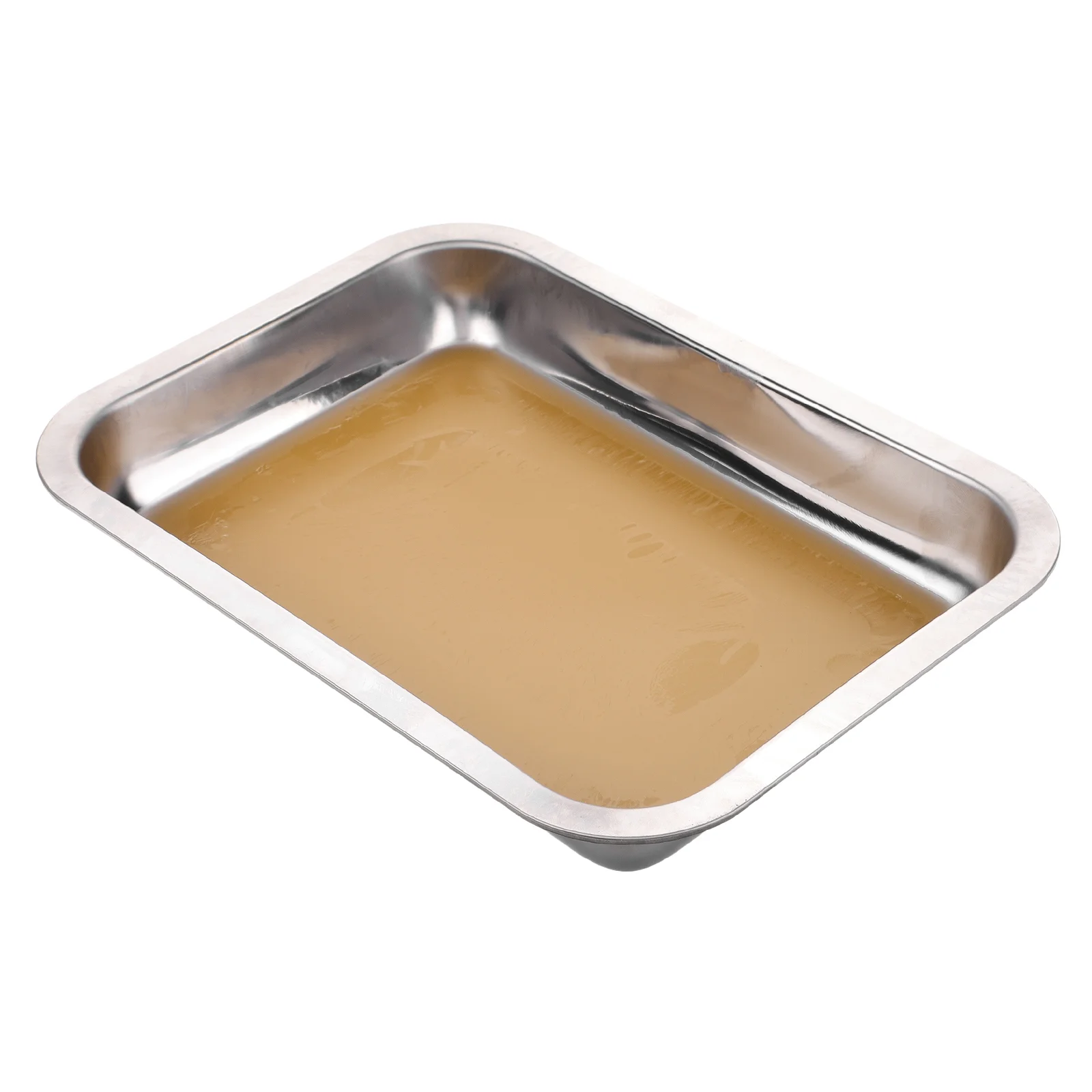 

Anatomy Tray Laboratory Utility Organizer Oval 2600X1900X300CM Stainless Steel Storage Table Silver